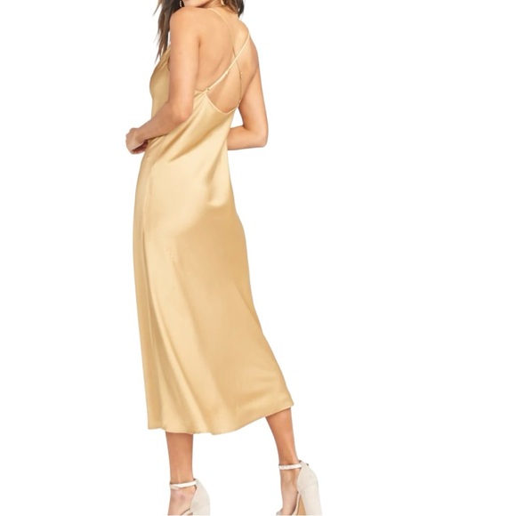 Show Me Your MuMu VeRona Cowl Dress Party Cocktail Formal - Picture 2 of 9